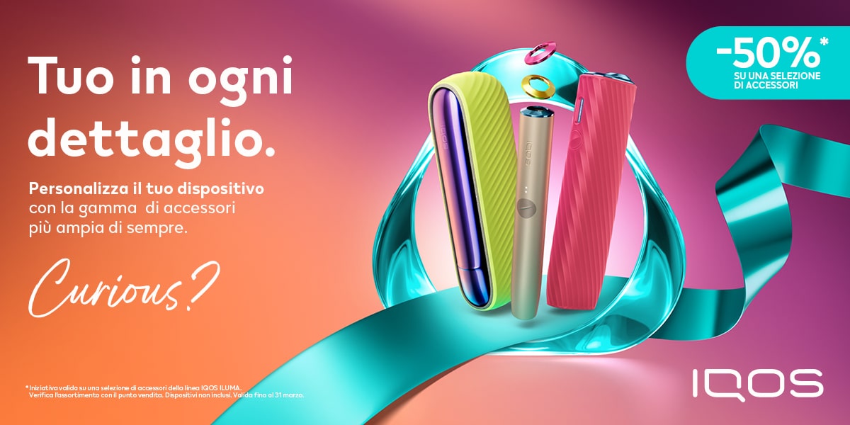 Accessori della linea IQOS ILUMA al -50%